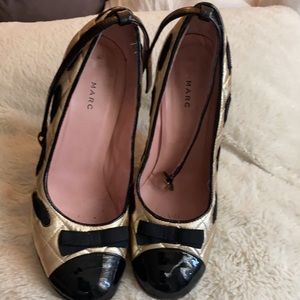 Vintage Marc by Marc Jacob Vintage Tuxedo Pin Up heels